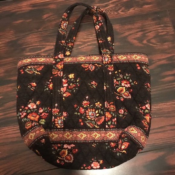 Vera Bradley Chocolat Small Toggle Tote - Picture 3 of 8